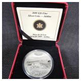 2009 Canadian $20 Fine Jubilee Silver Coin in Case