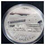 2009 Canadian $20 Fine Jubilee Silver Coin in Case