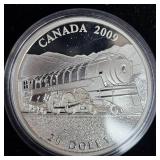 2009 Canadian $20 Fine Jubilee Silver Coin in Case