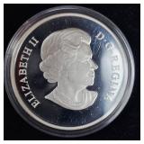 2009 Canadian $20 Fine Jubilee Silver Coin in Case