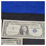 2-1957 $1 Silver Certificate UNC, 11957A Silver Certificate