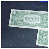 2-1957 $1 Silver Certificate UNC, 11957A Silver Certificate