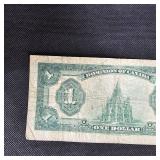 1923 $1 Canadian Red Seal Large Note