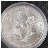 2001 Colored Defenders of Freedom 1 oz Silver Round