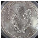 2001 Colored Defenders of Freedom 1 oz Silver Round