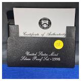 1998 Mint Silver Proof Set