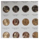 2007-2016 Presidential Dollar Collection (40 Total)