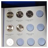 2007-2016 Presidential Dollar Collection (40 Total)