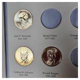 2007-2016 Presidential Dollar Collection (40 Total)