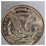 1921 P Morgan $1 MS60  AACGS