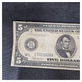 1914 $5 FRN Large Note