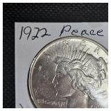 1922 Peace $1 UNC