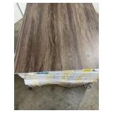 1200 SF of HD Brushed Oak LVP Waterproof - 6.5" x 48" - Smokehouse  LVX  Lighter in person