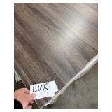 1200 SF of HD Brushed Oak LVP Waterproof - 6.5" x 48" - Smokehouse  LVX  Lighter in person