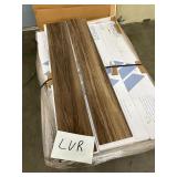 396 SF of Metroflor Premium Genisis LVP Flooring 7.5" x 48" - Smoke - SKU LVR