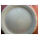 Pink Gooseberry Pyrex set