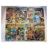 Marvel Comic Book Lot: Captain America bagged and boarded