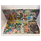 Marvel Comic Book Lot: Captain America bagged and boarded