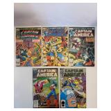 Marvel Comic Book Lot: Captain America bagged and boarded