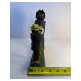 Teddy and the Bear cast iron bank