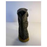 Teddy and the Bear cast iron bank