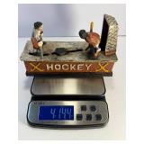 Cast  Iron Hockey Bank