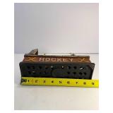 Cast  Iron Hockey Bank