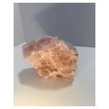 Beautiful 2-pound natural rose quartz rock