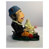 Paddy and the Pig cast iron bank