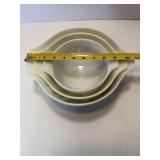 Yellow and White Gooseberry Pyrex