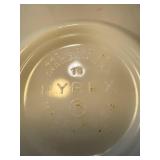 Yellow and White Gooseberry Pyrex