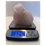 Large 6-pound natural rose quartz rock