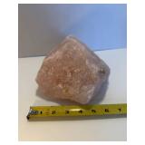 Large 6-pound natural rose quartz rock