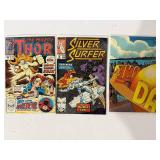 Vintage Marvel and DC Comics collection bagged and boarded