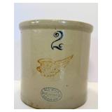 2 Gallon Red Wing Stoneware Crock
