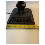 Tiffany  Style Stained Glass Bankers Light