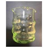 Three Unique Pieces of Uranium Glass