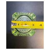 Three Unique Pieces of Uranium Glass