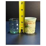Three Unique Pieces of Uranium Glass