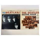 Two Beatle Albums in protective sleeve