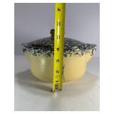 Two Covered Roseville dishes