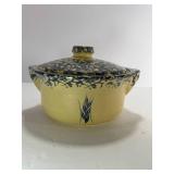 Two Covered Roseville dishes