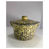 Two Covered Roseville dishes