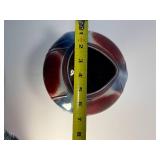 Red White and Blue Vase