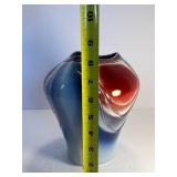 Red White and Blue Vase