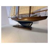Model of Old Schooner 23"