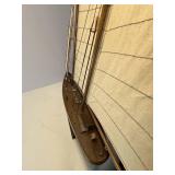 Model of Old Schooner 23"