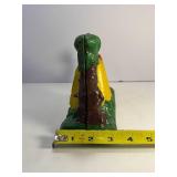 Boy Scout Camp cast iron bank