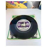 The Rolling Stones 4 Albums and 1 45 Record in protective sleeve