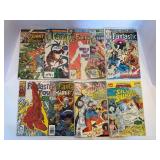 Fantastic Four & Silver Surfer set of comics bagged and boarded